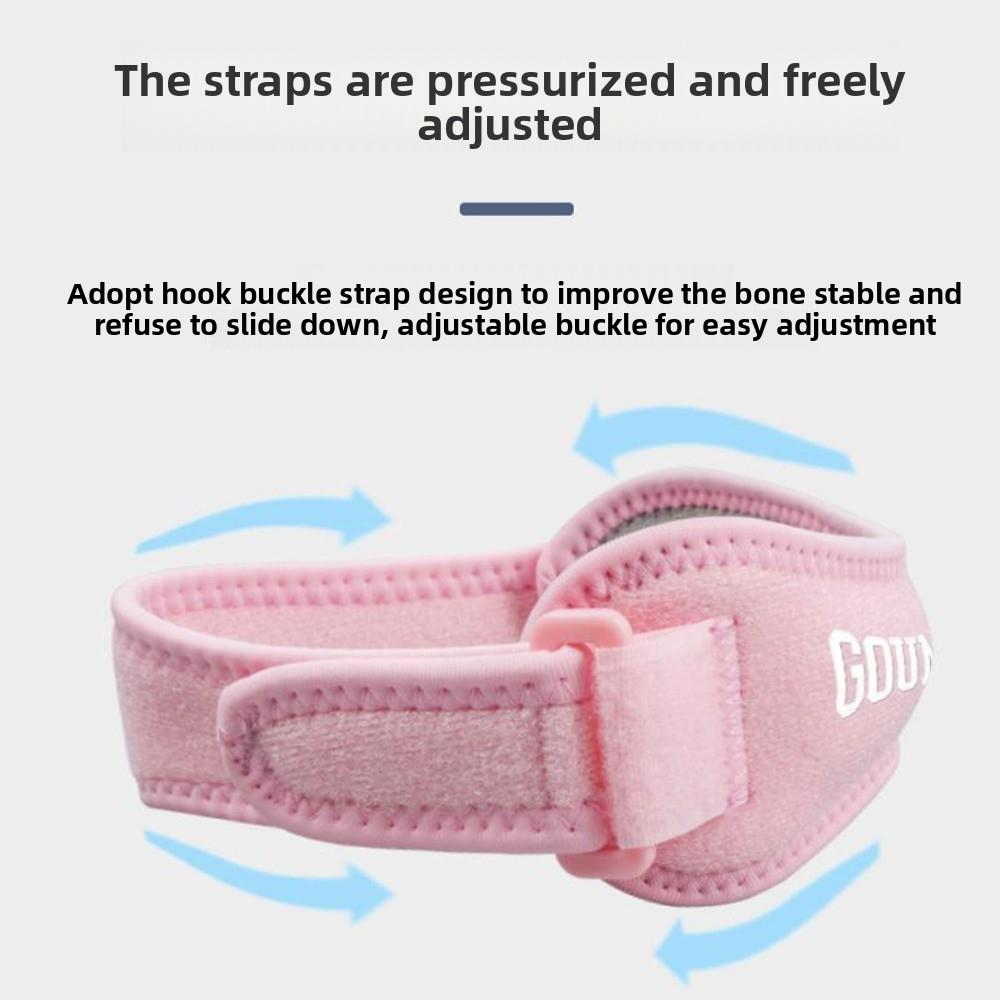 Adjustable Knee Patella Support Cushion Pressure Sport Knee Wrap Knee Band Brace  Tennis Ball