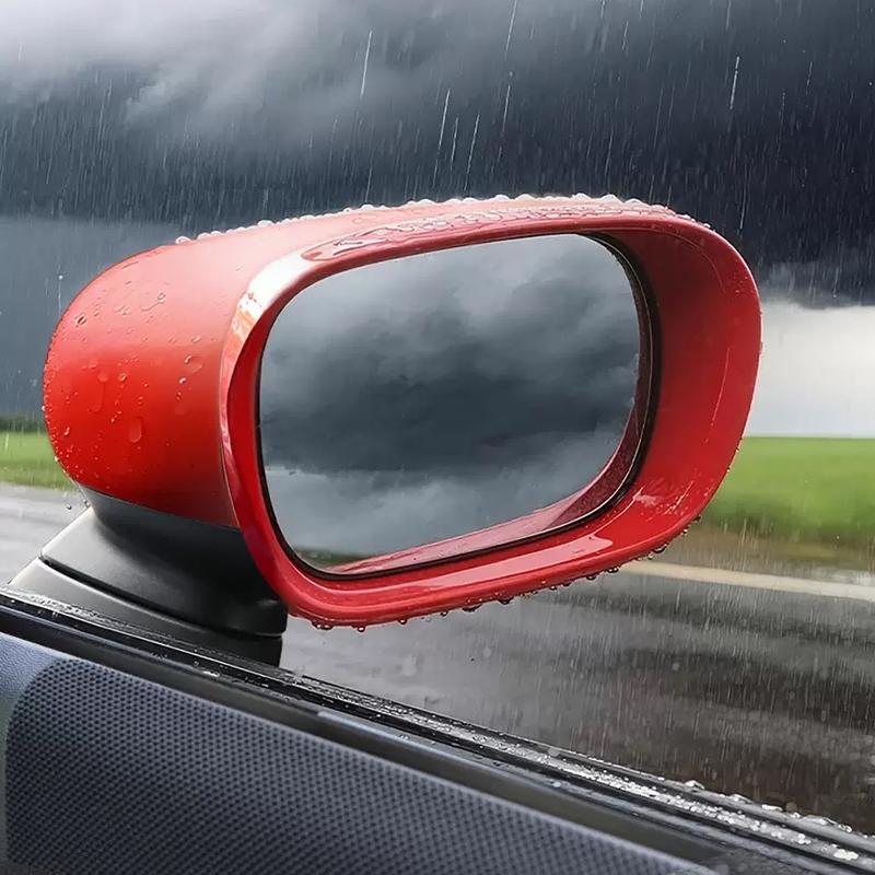 Car Rearview Mirror Rain Eyebrow Cover Frame For Mini Cooper F65 F66 F67 U25 Countryman 2024 2025 Exterior Car Accessories
