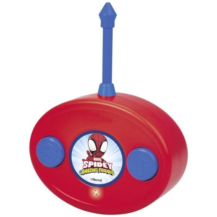 SMOBY - Spidey - Autíčko na dálkové ovládání - 17cm - Figurka Spidey v ceně