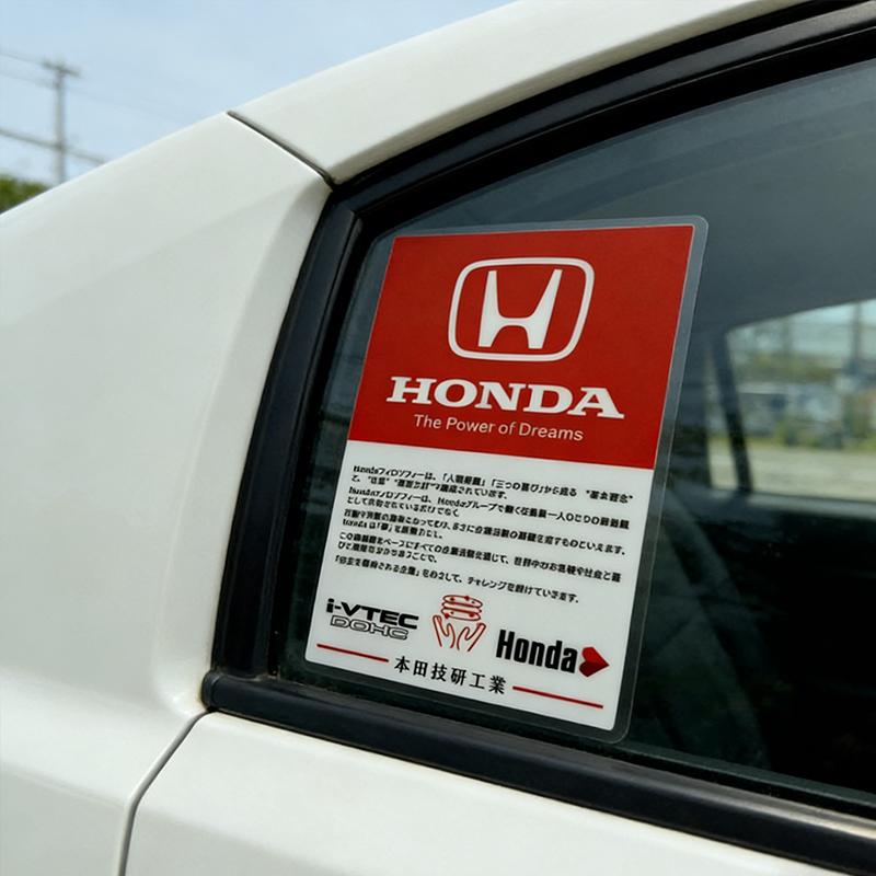 JDM Sticker For Honda Mugen Power Civic Accords CRV Odyssy Hrv Jazz CBR VTEC VFR The Windshield Of a Car Electrostatic Film CB0