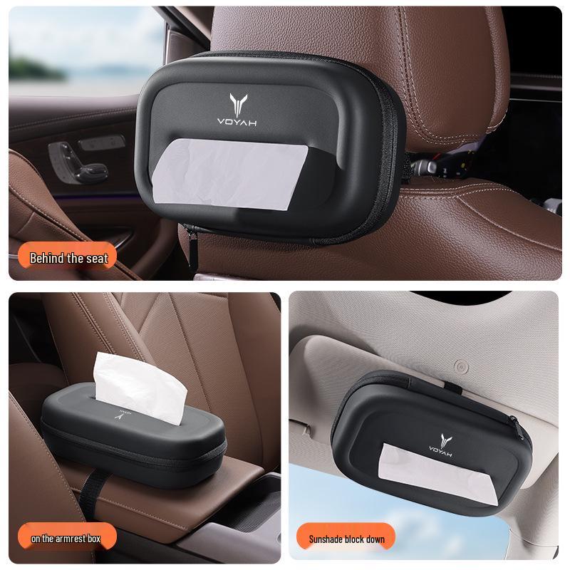 Lantu Cross-border Car Seat Back Hanging Tissue Box
