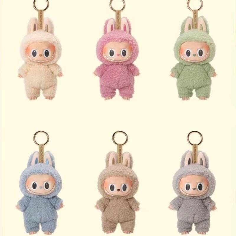 Blind Macaron Box Plush Toy Doll Movable Joint Action Gift Toys