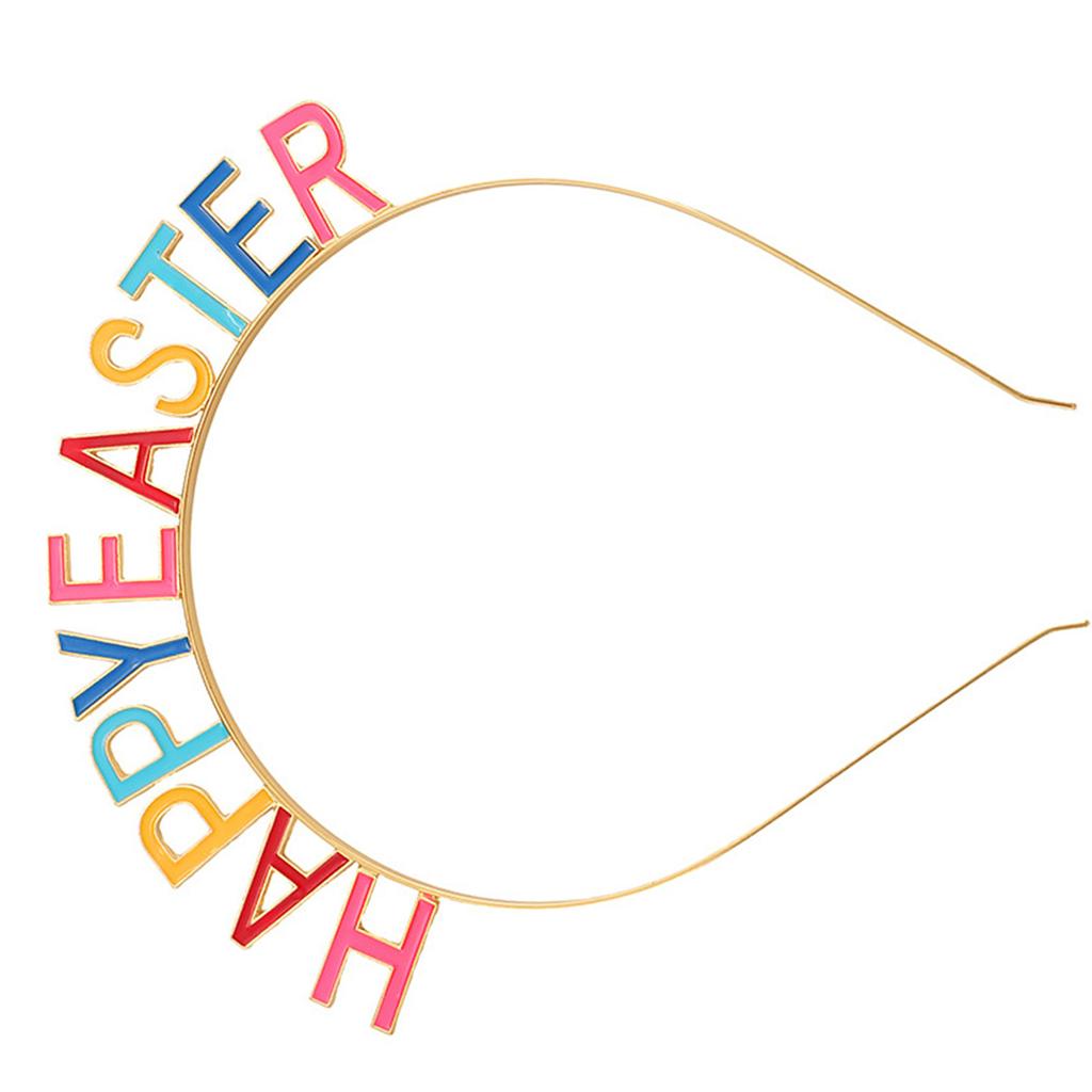 Happy Easter Party Headband Carnivals Party Crownpieces Headdress for Adult Teens Festival Celebration Party Props