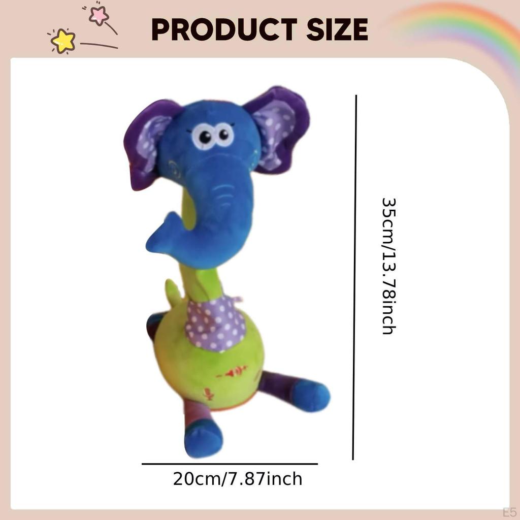 Dancing Talking Animal Toy Interactive Electric Plush for Family Fun Children