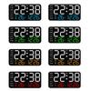 LED Digital Wall Clock Large Display Alarm Clock Perfect for Home Office Gym Decors and Seniors Precise Time Management