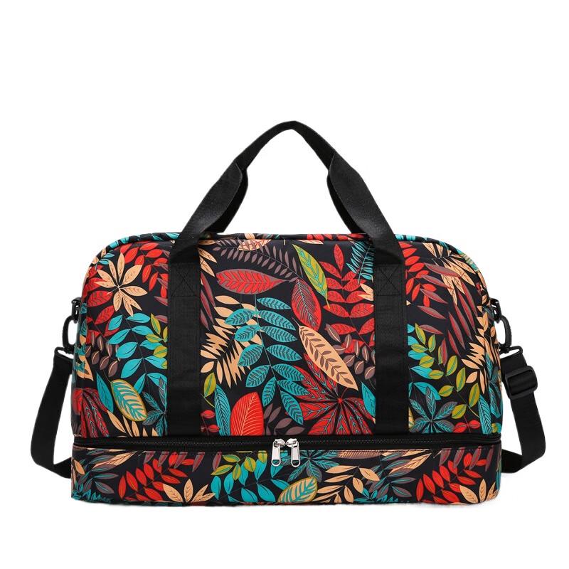 Newcity Floral Wet & Dry Travel & Gym Bag