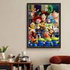 Full Round Diamond Painting Group Photo of Toys Art Rhinestone Picture Mosaic DIY 5D Cross Stitch Embroidery Home Decoration