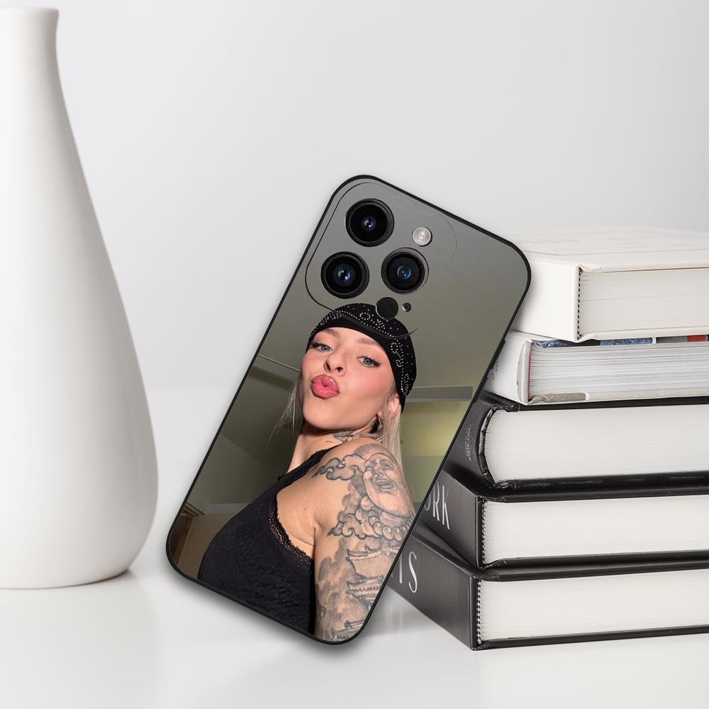 Young Miko Phone Case For Iphone 16 15 11 13 14 Pro Max 7 8 Plus X Xr Xs Max 12mini Black Shell Cover Case