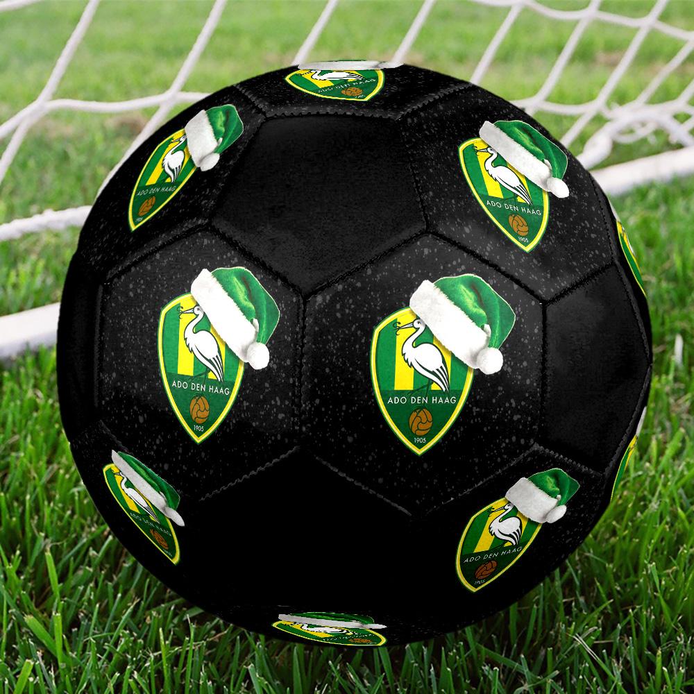 ADO Den Haag Soccer Ball Colorful All Ages Machine Stitched PVC Competition Ready Durable High-Bounce.SIZE5