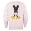 Disney Womens/Ladies Boss Man Mickey Mouse Crew Neck Sweatshirt