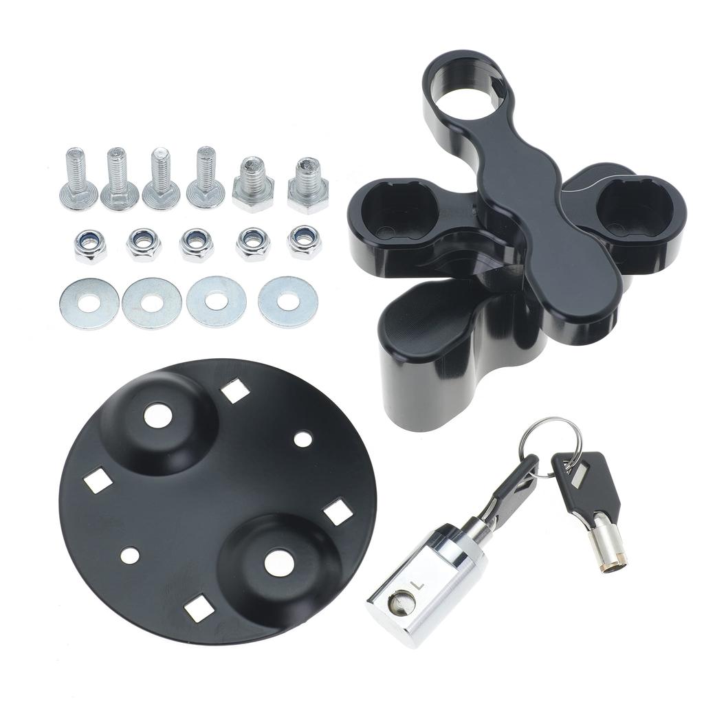 RX-LOX-PM Puck Mount Lock with Key for Fuel Pack Storage Box Fuelpax Standard Pack