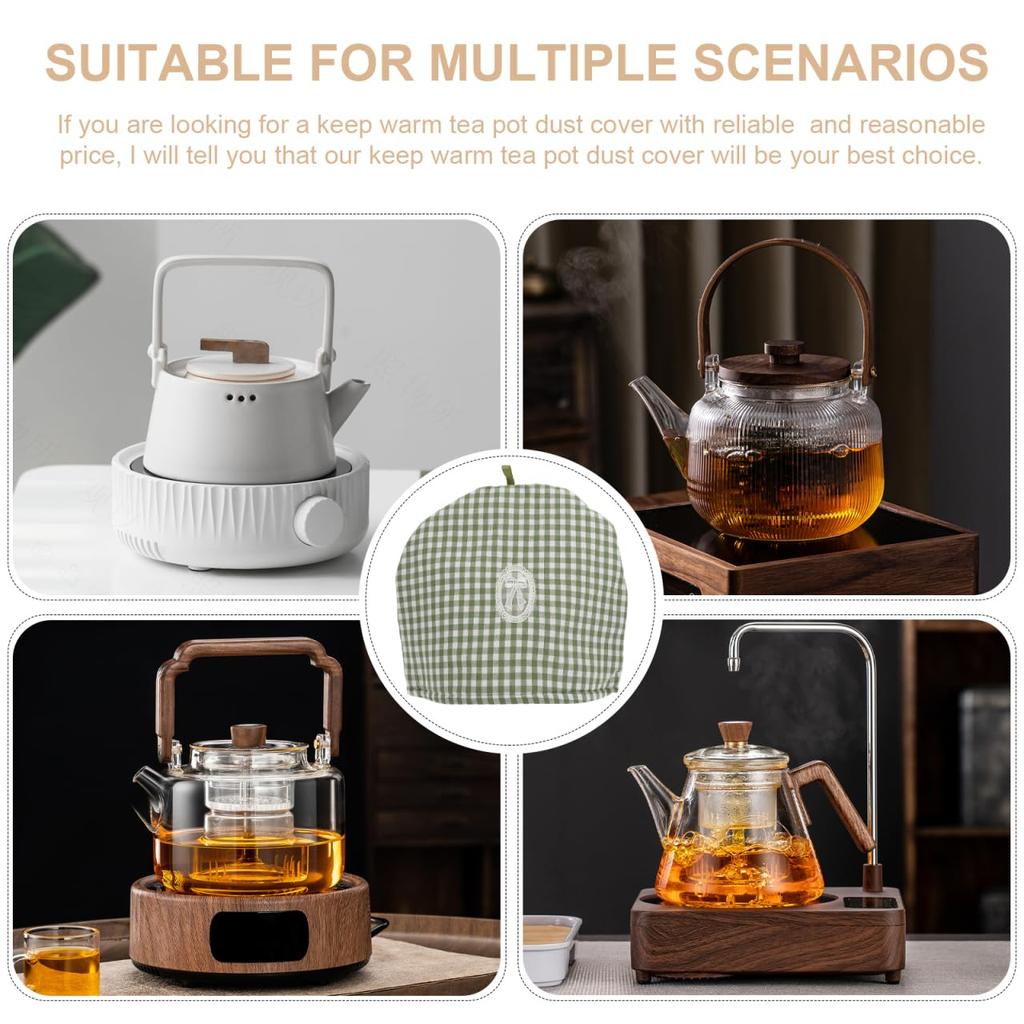 Cabilock Teapot Insulated Cover, Food Cover, Insulated Cover for PET Bottles, Soup Jar, Tea Pot Cover, Tea Flower Cover, Tea Cozy, British Style,