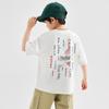 Boys' Cool Feel Letter Print Short Sleeve T-Shirt