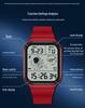 Sanda New Electronic Astronaut Watch – Square Strap, Detachable, Digital for Teens and Students