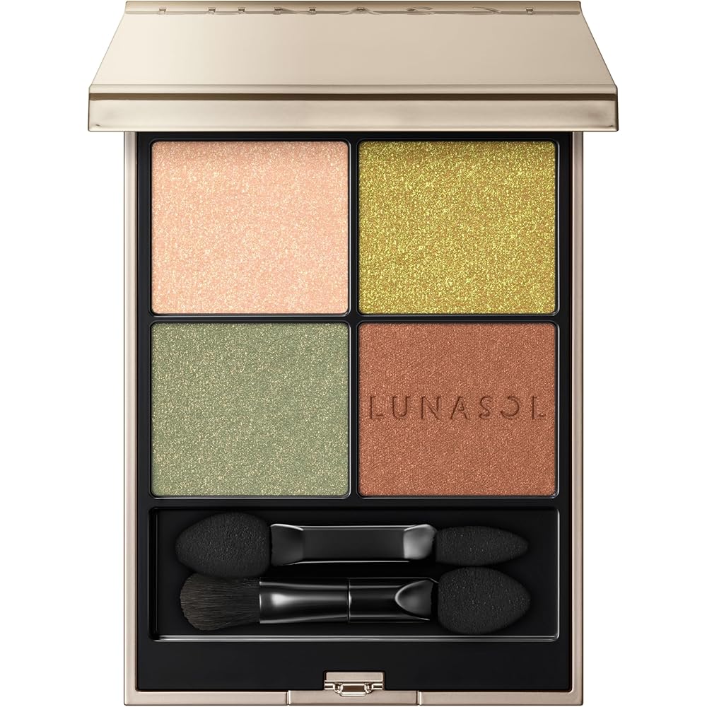 LUNASOL Eye Coloration N EX10 Leafy Shade [Eyeshadow] [Eyeshadow Palette] Autumn Natural Clear Depth