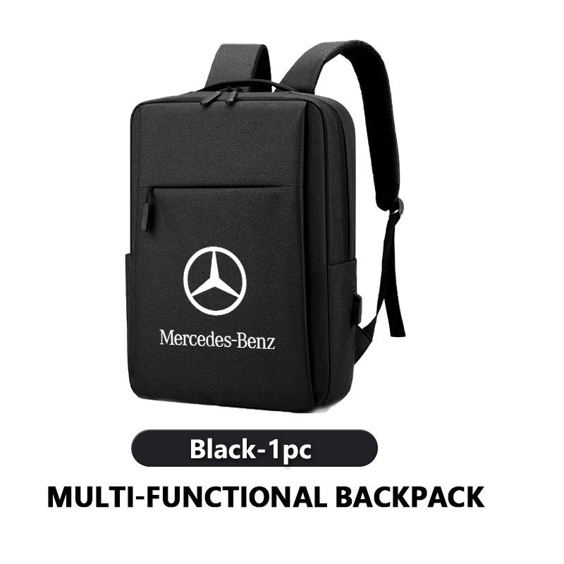 Universal Oxford Cloth Travel Computer Shoulder Backpack For Mercedes Benz CLK GLC W212 C200 C300 W203 W204 W205 W169 W176 GLC RU1