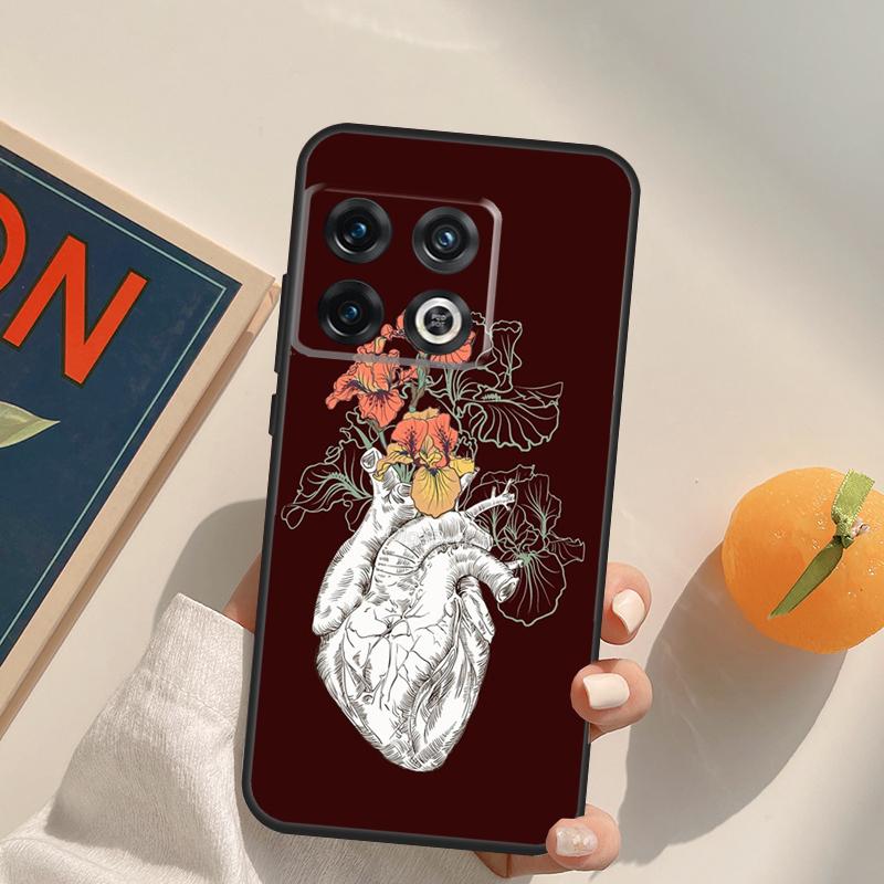 Human Heart Anatomy Case For OnePlus 13R 12R 10R 13T 10T 11 12 13 15 OnePlus Nord 5 CE 2 3 4 Lite N20 N30 Cover