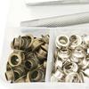 5mm Eyelets Grommets () with 3 Pieces Install ol Round for Canvas DIY Projects Fabric Clothing