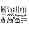 Journamm Timbri Vintage Carini Sigilli Fai da Te Timbri in Gomma Trasparente per Timbrare Scrapbooking Decorazione Materiali per Junk Journal Cancelleria
