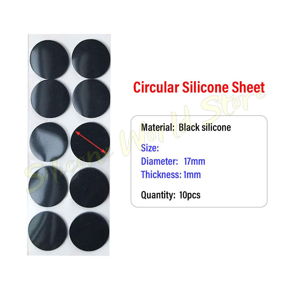 SW Self Adhesive Silicone Anti Collision Pad Anti Slip Sponge Mat Door Stopper Damper Buffer Soundproofing Furniture Pad Cushion