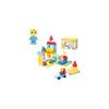 Bandai Shimajiro Action Block Series House Block Box with Shimajiro Block Doll Toy Set