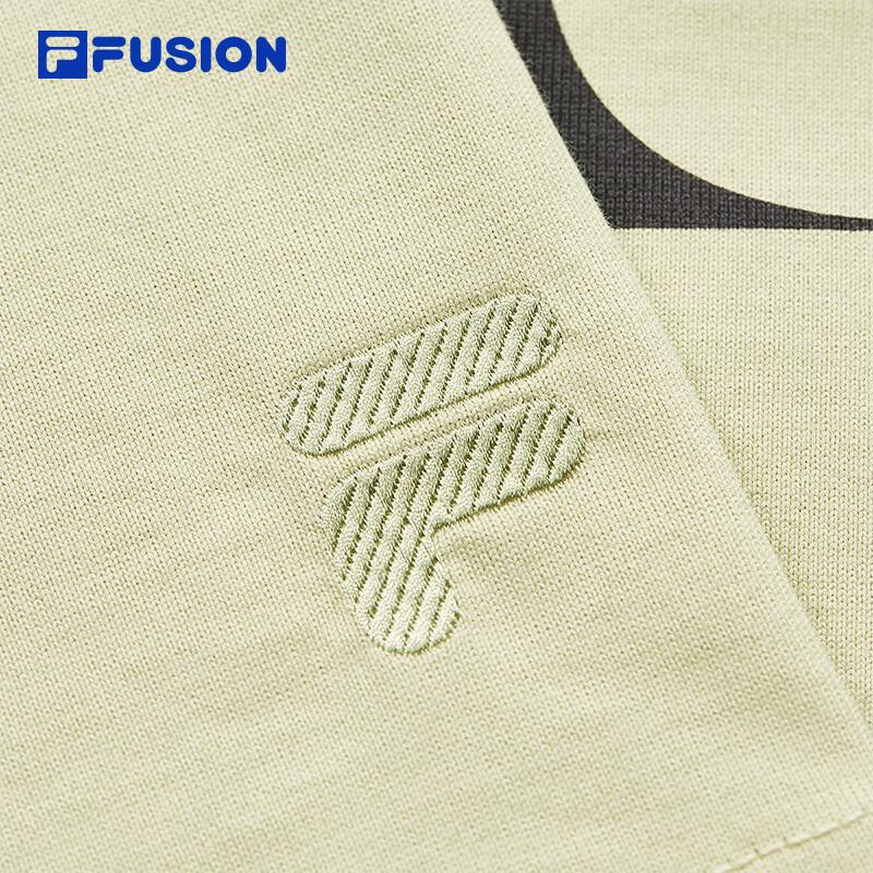 Fila Fusion Unisex Cotton Loose Fit T-Shirt
