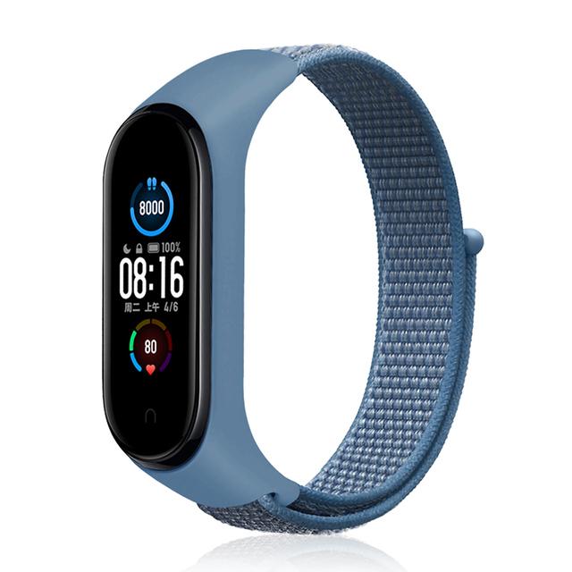 Bracelet for Mi Band 10 8 7 9 Strap Nylon Sport Loop Watch Belt Pulsera Correa Mi Band 4 Wristband Xiaomi Mi Band 5 6 3 Bracelet