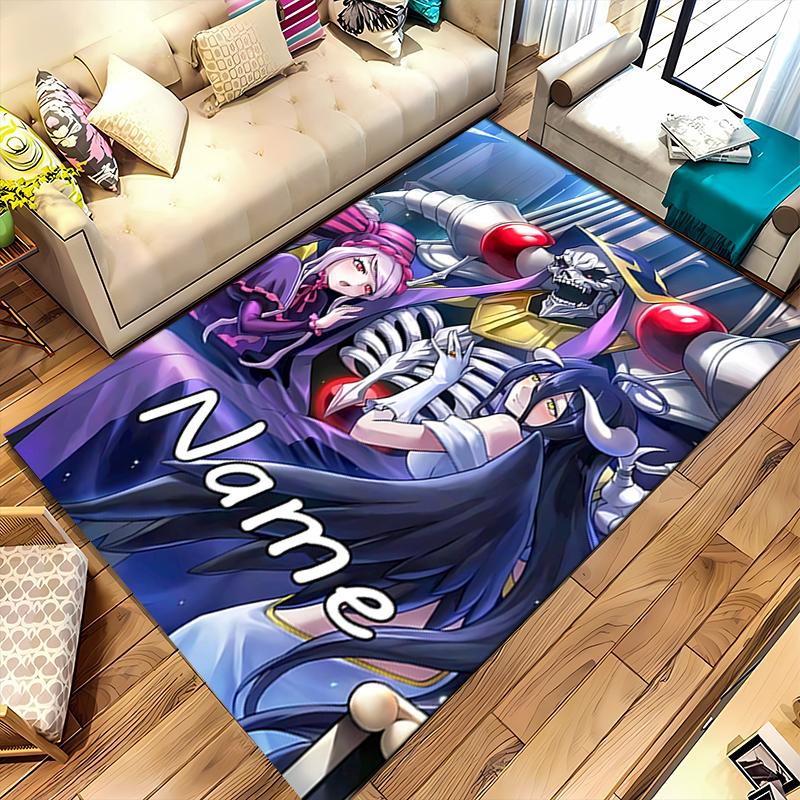Custom personalization Overlord Area Rug - Perfect For Kitchen, Bathroom,Laundry Room Decor Large Size Available,Gift All Seasons