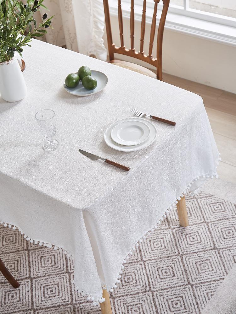 New Dust-proof and Heat-insulating Tablecloth Household Rectangular Dining Table Cloth Coffee Table Cover Cloth