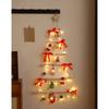 Reusable Wall Mounted Christmas Tree Environmentally Friendly Decoration Christmas Tree Ornaments DIY