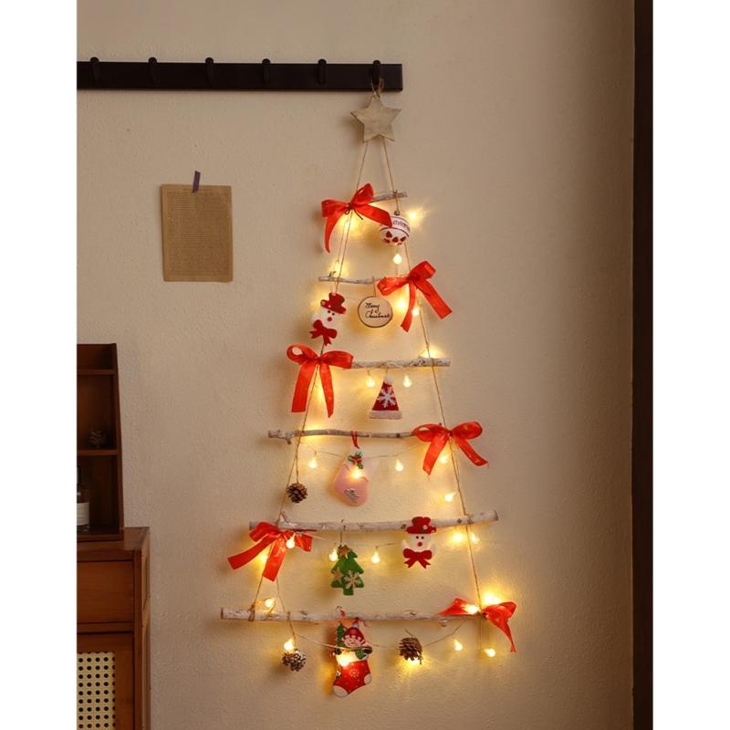 Reusable Wall Mounted Christmas Tree Environmentally Friendly Decoration Christmas Tree Ornaments DIY