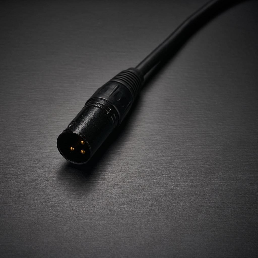 Cliche [Set of 2] Microphone Cables, Canon Cables, XLR Cables, XLR Male to XLR Female, 1-10m (1m)