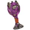 Wine Cup Vintage Dragon Embossed High Stem Wine Glass Wine Drinking Cup Resin Crafted Goblet for Home Decoration