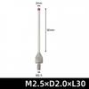 Tasterkugel CNC-Messtaster Messkopf 2mm Kugel M2.5 Gewinde