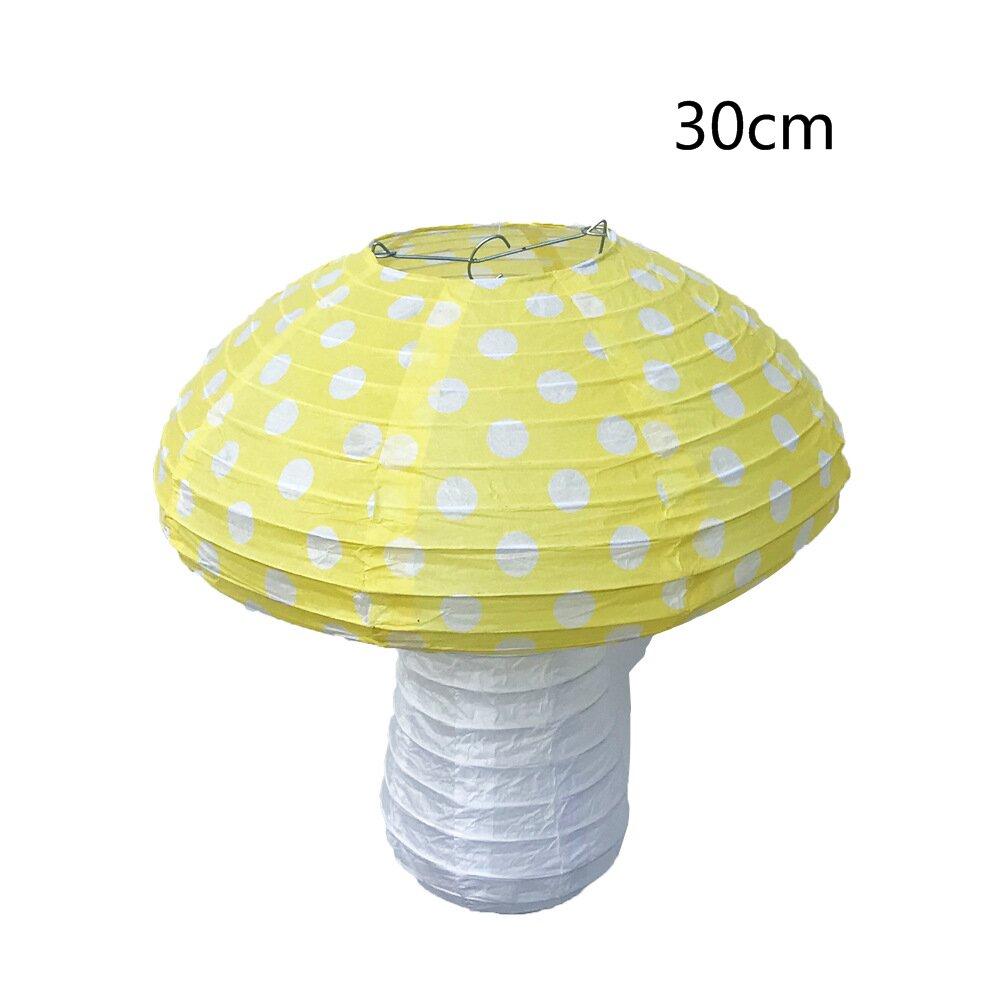 Jungle Party Decoration Carrot Mushroom Lanterns Folding Lampshades Carrot Easter Kids Girls Boys Happy Birthday Party Decors