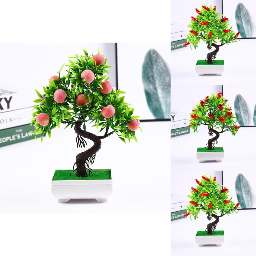 Artificial Plant Bonsai With Fruits For Home Decor And Gift Ideas