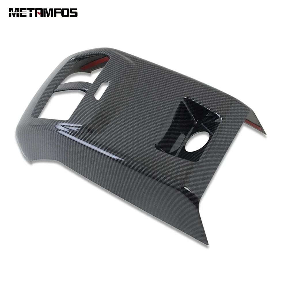 For Ford Focus -  2024 Carbon Fiber Rear Seat Air Condition Vent Outlet Cover Trim Frame Accessories Car Styling