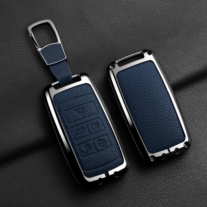 Interior Mouldings For Land Rover A9 Range Rover Sport Evoque Freelander 2 Discovery 3 4 5 EVOQUE Zinc Alloy Car Key Case Cover 