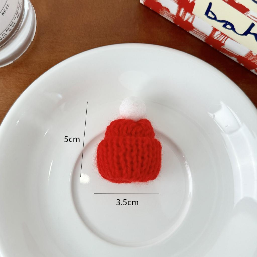 Christmas Decoration DIY Finger Woolen Knitted Hats, Scarves, Dolls, Clothing Accessories