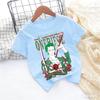 Cartoon Anime One Pieces Tshirt Kids Clothes Boys Absorb Sweat Breathable TShirt Children Girls Tees Summer Teen Clothes