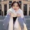 A New Scarf In Winter Solid Color, a Soft Waxy Warm Shawl In Autumn, and a Thickened Student Couple Scarf.