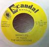 7inch Record MEDITATIONS  Miracles AC106 Candal Records US Reggae Ska  Dub Used
