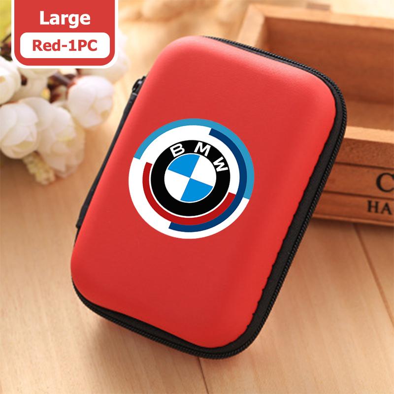 Car Organizer EVA Storage Earphone Cable Case Bluetooth Bag For BMW E36 E39 E87 E60 E46 E53 E90 F10 F20 F25 F30 X3 X5 IK5