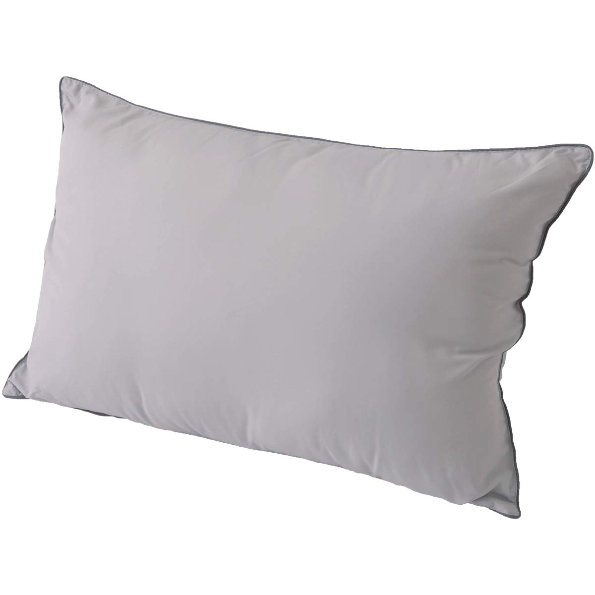 

Подушка Nice Day Comfortable and Clean 43 x 63 см светло-серая моющаяся объемная мягкая чистая антибактериальная дезодорирующая 865700Y1 [серия TEIJIN]