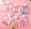 MINI Cartoon Hand Warm Water Bottle Cute Transparent Hot Water Bottles Small Portable Hand Warmer Water Injection Storage Bag
