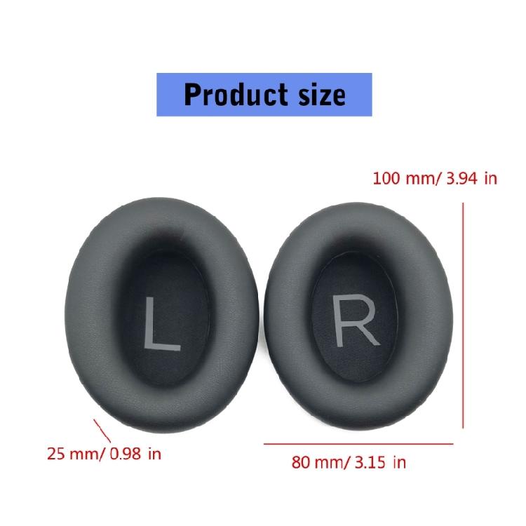1Pair Ear Pad Headsets Earmuffs for QC45 Headphones Earpads Ear Pad Sponges Cushions Cover