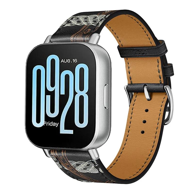 Leather Bracelet Loop For Realme Watch 5 Wrist Strap Accessories 22mm Correa For Realme Watch S2/3 3Pro S SPro/2 2 Pro Watchband