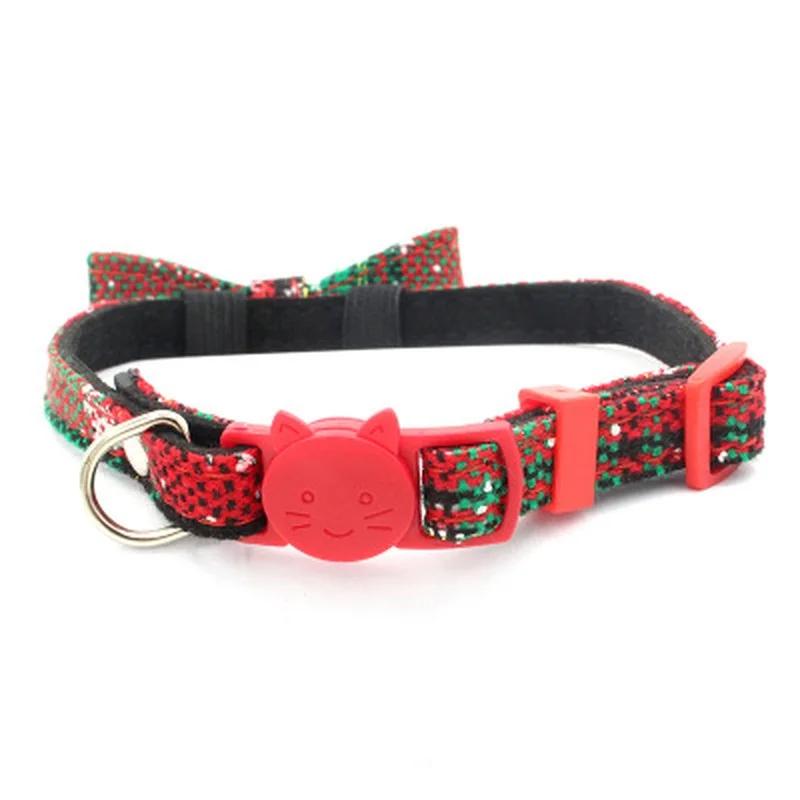 Zgardă de Crăciun pentru câine și clopoțel Material Feminin Masculin Cățeluș Animal de companie Papion Ajustabil XS-M