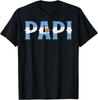 PAPI Argentine Flag Argentina Father's Day Patriotic Pride T- Unisex T-Shirt