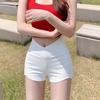 Women's Korean Style High-Waisted Elastic Shorts - Summer 2026 Collection: Slimming, Sexy Hip-Hugging Three-Quarter Length